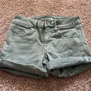 Woman Blueish- green Shorts • American Eagle